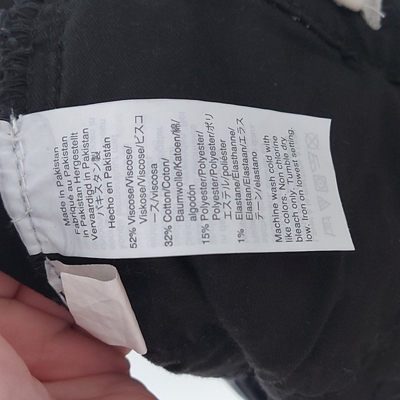 Madewell Roadtripper Jeans, Black Size 24 - Picture 8 of 10